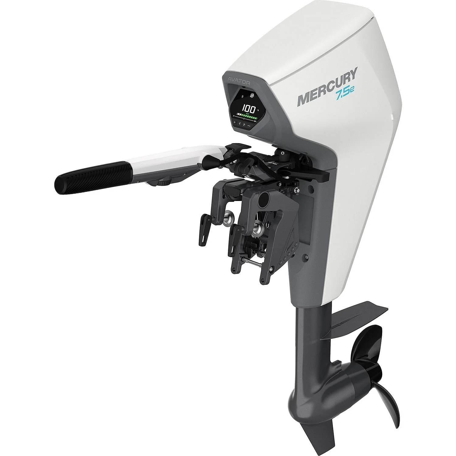 Mercury Avator 7.5e Tiller Electric Outboard Motor Kit