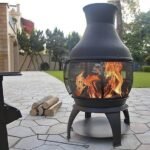 HeatMaxx 45 in. Outdoor Wood-Burning Chiminea - Image 6