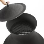 HeatMaxx 45 in. Outdoor Wood-Burning Chiminea - Image 5
