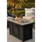 HeatMaxx 42 in. Rectangular Propane Gas Fire Table - Image 3