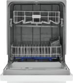 Frigidaire FDPC4221AW 24″ Built-In Dishwasher, Front Control, White - Image 7