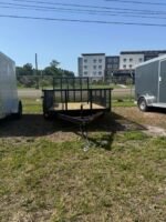 2025 6X12TA UTITILY TRAILER 2 FT WALLS 4568
