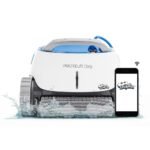 Dolphin Proteus DX5i Wi-Fi Robotic Pool Cleaner with Waterline Scrubber – For Pools up to 50 ft