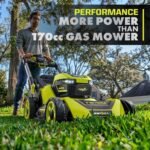 RYOBI 40v Hp brushless 21″ self-propelled AWD dual-blade mower kit - Image 7