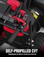 PowerSmart HB2805A 80V 24-Inch Self-Propelled 2-Stage Cordless Snow Blower with 6.0Ah Battery & Charger - Image 6