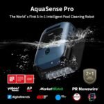 Beatbot Aquasense Pro Cordless Pool Cleaner Robot – Clarifies Water, Cleans Surface, Floor, Walls and Waterline, Intelligent Path Optimization, Surface Parking – Dark Blue - Image 7