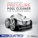 Polaris Quattro P40 Pressure Side Pool Cleaner for All In-Ground Pool Surfaces, Large-Capacity Dual Filtration Canister, 31′ Hose & Transparent Lid to View Debris - Image 5