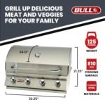 Bull 30″ Lonestar Select Stainless Steel Drop-In Grill - Image 3