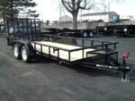 6×16 Heavy-Duty Tandem Axle Utility Trailer – 2025 Steel Frame with Wood Deck - Image 2