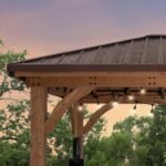 Cordova 14×10 Outdoor Gazebo with Steel Frame and Weather-Resistant Canopy - Image 7