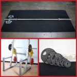 Commercial Squat Rack Kits – Muscle D Fitness – Gym Storage – Black / Silver - Image 5