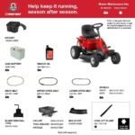 TB30B Compact Riding Lawn Mower - Image 2