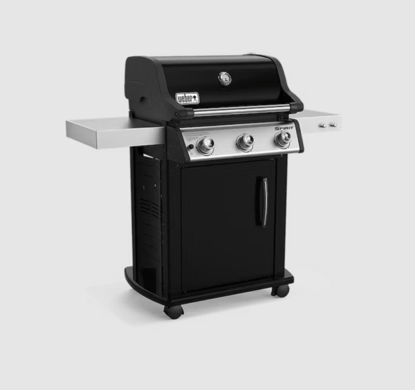 Spirit E-315 3-Burner Propane Grill in Black