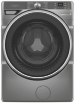 Whirlpool WFW6720RR, 27-Inch, 5.0 cu. ft. Smart Front Load Washer, FreshFlow Vent System, Silver