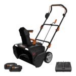 Worx WG471 40V Power Share 20″ Cordless Snow Blower with Brushless Motor