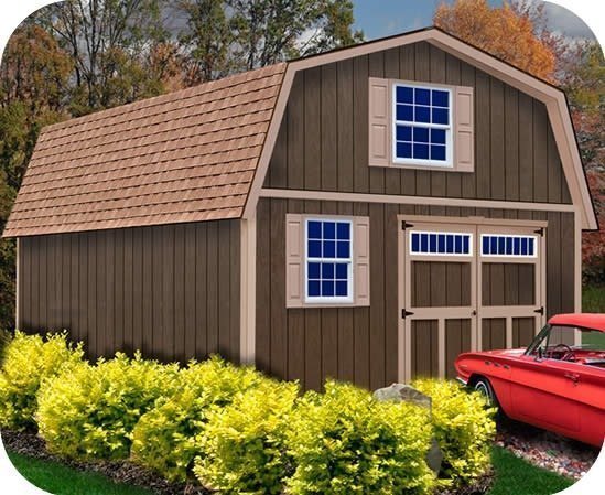 best-barns-virginia-wood-diy-sto_218fb344-1294-4add-ad45-fec9d359e5dc.jpg Best Barns Virginia 16×28 Wood Storage Garage - Image 1