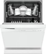 Frigidaire FDPC4221AW 24″ Built-In Dishwasher, Front Control, White - Image 4