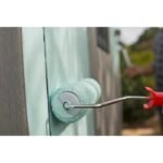 Oakland 11 ft. W x 7.5 ft. D Plastic Storage Shed - Image 4