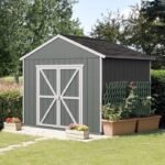 Rookwood 10 ft. W x 8 ft. D Solid + Manufactured Wood Storage Shed with Floor - Image 4