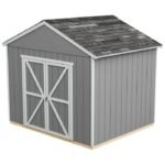 Rookwood 10 ft. W x 8 ft. D Solid + Manufactured Wood Storage Shed with Floor - Image 6