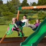 Backyard discovery shenandoah wooden swing set - Image 2