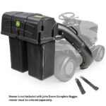 John Deere 42-inch Twin Bagger for 100 Series Tractors – Fast, Easy Attachment - Image 2