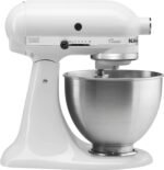 KitchenAid – Classic Series 4.5 Quart Tilt-Head Stand Mixer – White