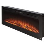 The Sideline 50 Inch Recessed Smart Electric Fireplace 80004